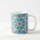 Search for green and white patterns mugs Vintage