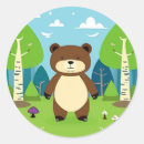 Search for cartoon trees stickers Illustration