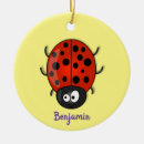 Search for ladybird christmas tree decorations cartoon