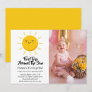 Search for you are my sunshine party invitations 1st