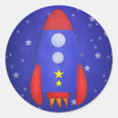 Search for kids science party stickers Sci fi