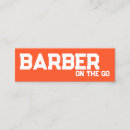 Search for mobile barber business cards Barbershop