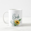 Search for sunflower wedding mugs Floral