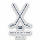 Search for hockey rink stickers Goalie