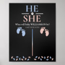 Search for baby gender voting posters Chart