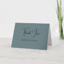 Search for dark green thank you cards Minimalist