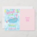Search for splash pad birthday invitations Girl