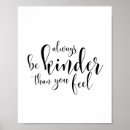 Search for kind words quote posters Inspiring