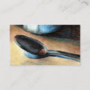 Search for spoon business cards Simple