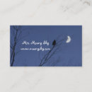 Search for crescent moon business cards Tree