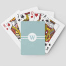 Search for light blue playing cards Simple