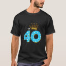 Search for b d tshirts 40th