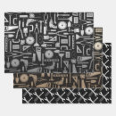 Search for the handyman wrapping paper Mechanic