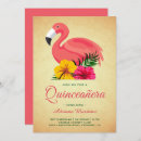 Search for flamingo quinceanera invitations Pink