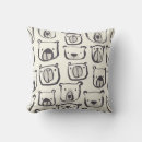 Search for bear face cushions Illustration