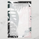 Search for palm tree stationery paper Jungle