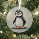 Search for black and white penguin christmas tree decorations Baby