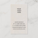 Search for embossed business cards Logo