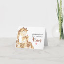 Search for giraffe mothers day cards Mum