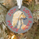 Search for afghan christmas tree decorations Animal