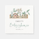 Search for boho baby shower napkins Sage green