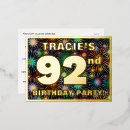Search for 92nd invitations Colourful