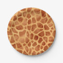 Search for giraffe print plates Watercolor