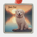 Search for great pyrenees dog christmas tree decorations Dogs