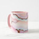 Search for light pink and gold mugs Modern