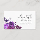 Search for purple flowers business cards Botanical