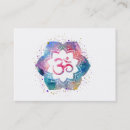 Search for om business cards Holistic