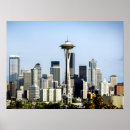 Search for seattle skyline posters Washington