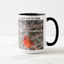Search for cardinals appear mugs Bird
