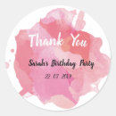 Search for thank you notes stickers Birthday