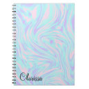 Search for purple and blue notebooks Girly