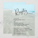 Search for beach wedding reception invitations Coastal