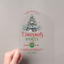 Search for retro christmas invitations White