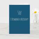 Search for unique 50th birthday cards Funny