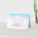Search for baby sprinkle cards Colourful