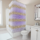Search for purple glitter shower curtains Gold