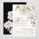 Search for golden bridal shower invitations Minimal