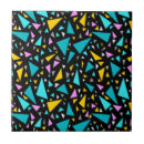 Search for blue triangles tiles Abstract