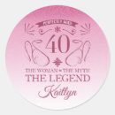 Search for happy 40th stickers Glitter