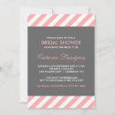 Search for stripe bridal shower invitations Bride