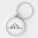 Search for dog white key rings Simple