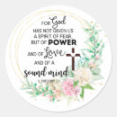 Search for power of god stickers Bible verse