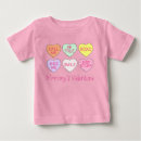 Search for candy hearts tshirts Pastel