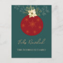 Search for red ornament postcards Modern