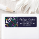 Search for at night return address labels Floral