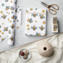 Search for honey bee wrapping paper Modern